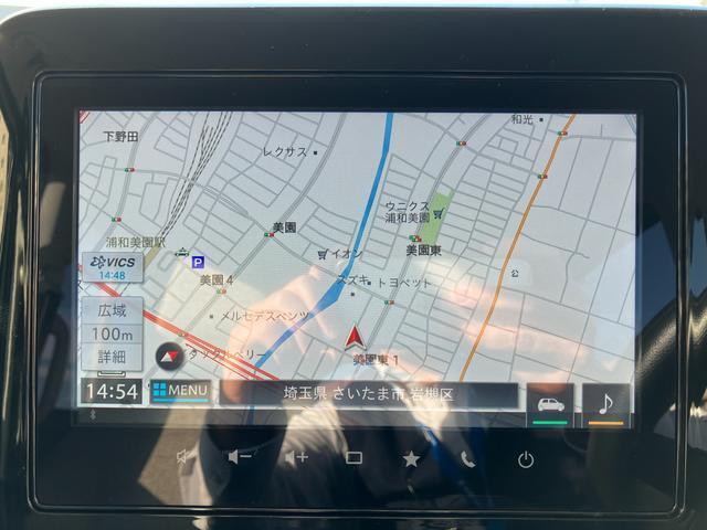 【全方位モニター付ナビ＋スズキコネクト対応通信機】9インチHDナビ◎スマートフォン連携機能付◎Bluetooth対応◎フルセグTV◎