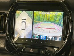 【全方位モニター用カメラ】専用のカメラにより、上から見下ろしたような視点で360度クルマの周囲を確認することができます☆死角部分も確認しやすく、狭い場所での切り返しや駐車もスムーズに行えます。