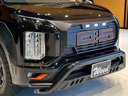 ※フロントバンパーガードGOQBUT/Rはオプションとなります。