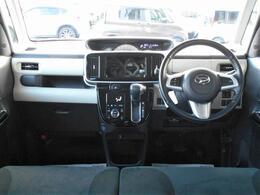 広いフロントガラスで視界も良好です！