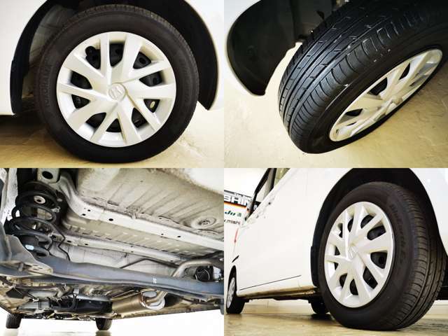 タイヤの山も問題無　下回りも綺麗ですよ