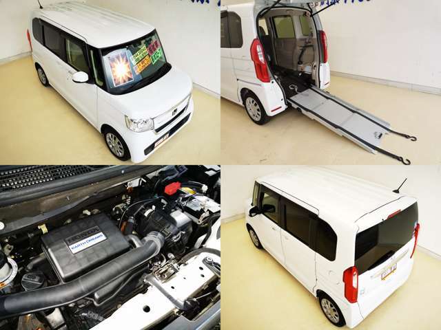 低重心でスロープの角度も低い　扱いやすい　車いす送迎車輌です　車も綺麗　前後ドラレコ　衝突軽減　ホンダセンシングも装備