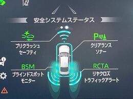 【トヨタセーフティセンス】走行中に前方の車両等を認識し、衝突しそうな時は警報とブレーキで衝突回避と被害軽減をアシスト。より安全にドライブをお楽しみいただけます。