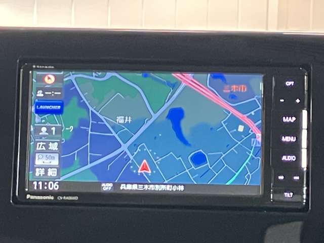 【SDナビゲーション】SDナビが付いているので、お出かけのときも迷わず目的地に到着出来ます♪♪