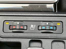 ベンチレーションシート搭載。シートヒーター・シートクーラーの機能が備わっています。