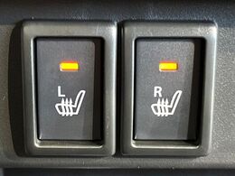 【シートヒーター】寒い日に重宝するシートヒーター！エアコンより早く温まってくれるので寒がりの人も安心ですね♪エアコンの温風は乾燥するから苦手、という方にもをおすすめです。