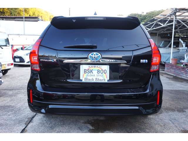 バックカメラも装備されているので、後退の際は非常に便利です♪