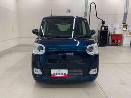 レーザーブルークリスタルシャインの大人かわいいムーヴキャンバスが入庫いたしました！弊社、お取引様でご使用されていたお車です。内外装ともにキレイな一台です♪ぜひお立ち寄りください♪