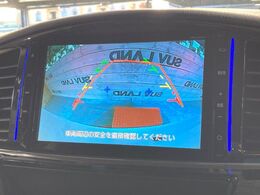 【バックカメラ】駐車時に後方がリアルタイム映像で確認できます。大型商業施設や立体駐車場での駐車時や、夜間のバック時に大活躍！運転スキルに関わらず、今や必須となった装備のひとつです！