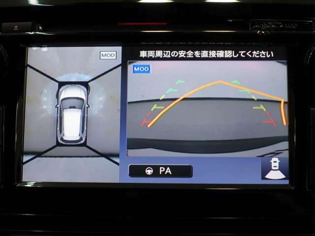 車両全周囲モニターカメラ付きで駐車が苦手な方も安心です。