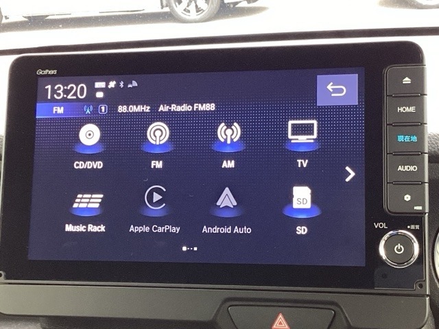 ナビ機能だけではありません、地上波TVやDVD等、オーディオ機能も充実しています。