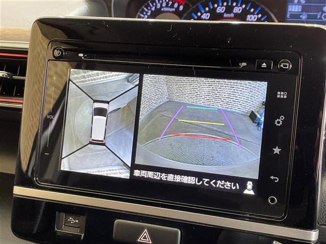 【全周囲カメラ】上から見下ろしたように駐車が可能です。安心して縦列駐車も可能です♪