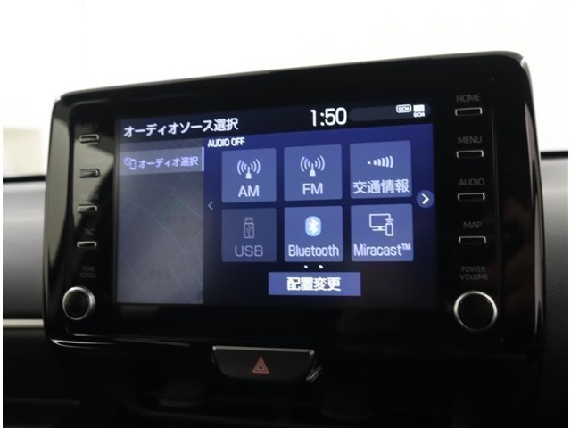 スマートフォンの音楽を車内で流せたら素敵だと思いませんか？bluetoothオーディオが装備されており、無線で音楽を飛ばすことができますので、今までのようにCDを入れ替える必要はもうありませんね！