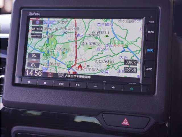 ◆ホンダ純正メモリーナビ◆初めての場所もナビゲーションがご案内！楽しい旅行をサポートします。