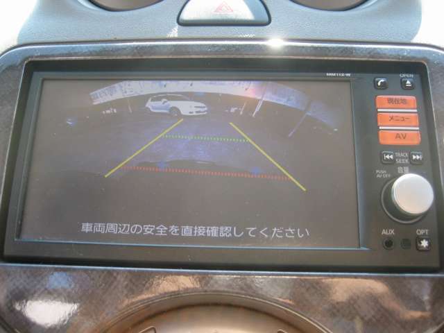 バックカメラ付きです