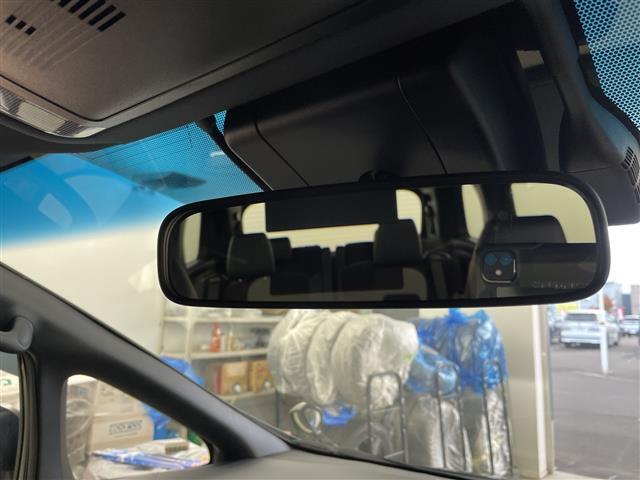 【バックミラー】大きくて見やすいので、後方を見るときも安心です！