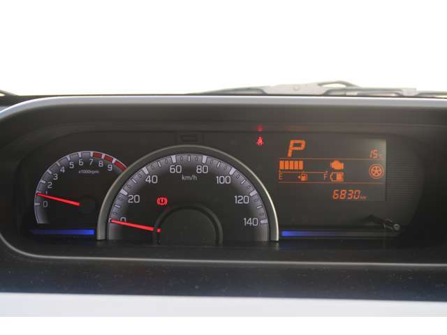 大型で見やすいメーターで安心です♪