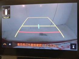 バックガイドモニターで、後方を確認しながら安心して駐車することができます。運転初心者も熟練者も必須の機能ですよ！