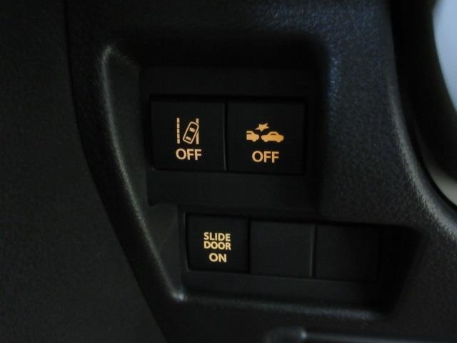 安全運転をお手伝いするスズキ自動車の運転支援装置「スズキセーフティサポート機能」付きです。