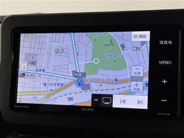 【純正ナビ】専用設計で車内の雰囲気にマッチしたナビが装備されています！利用時のマップ表示は見やすく、いつものドライブがグッと楽しくなります！