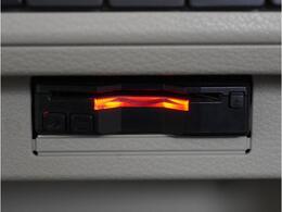 【ETC】ETC付いています、今や高速道路の必需品です。通行料金の割引やスマートICの通過に欠かせません。