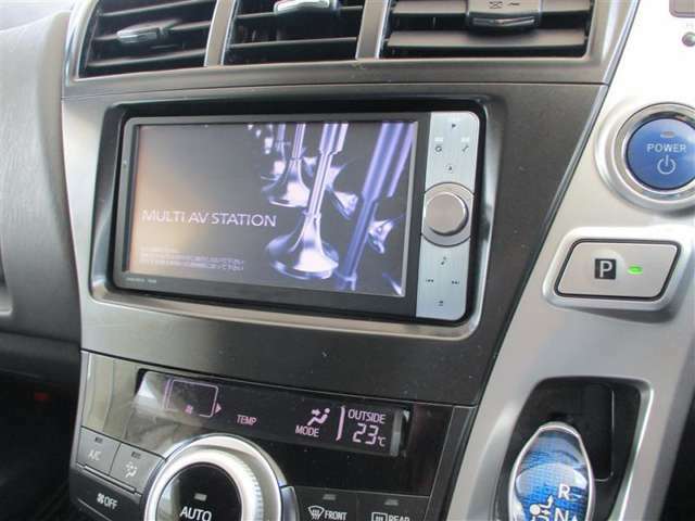 フルセグTV対応のトヨタ純正HDDナビNHZN-W61Gです。