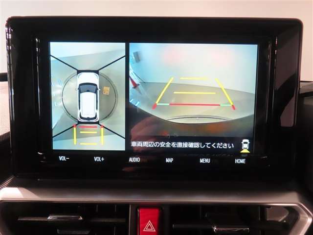 バック時の運転をサポートするバックガイドモニター＆パノラミックビューモニター