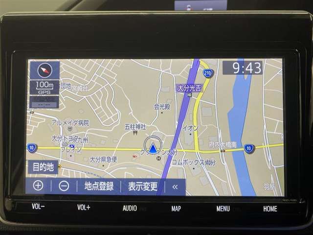 ドライブが楽しくなるナビ付です。ナビがあれば、知らない土地でも道に迷うことがなく安心ですね！
