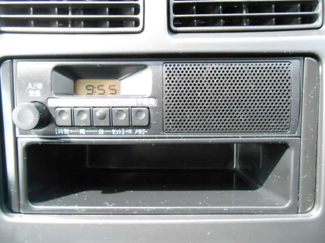 FM/AMラジオ付き♪