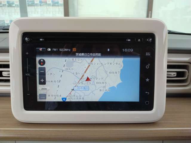 純正メモリーナビ　フルセグ　CD　Bluetoothオーディオ・電話　AM/FM　ステアリングスイッチで操作も出来ます。