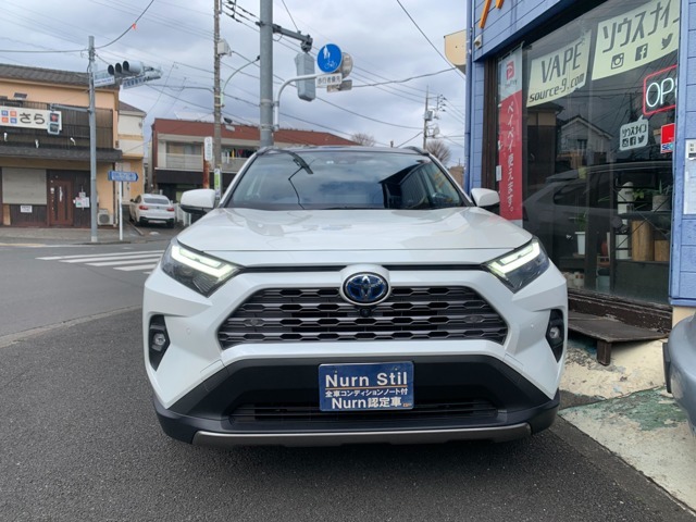 トヨタ　RAV4ハイブリッドG　1オーナー　取説　記録簿　スペアキー　全て完備です。屋内保管＆APCガラスコーティングでとても綺麗な状態です。