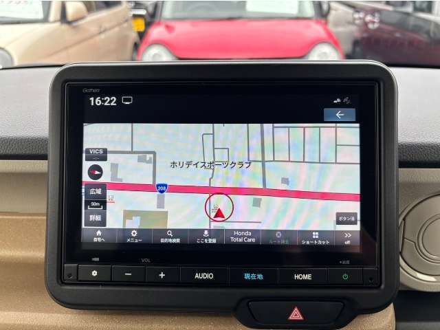 【純正ナビ】Honda純正のGathersナビがついています！Bluetoothも使えます♪