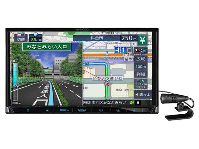 ケンウッド　MDV-D311/W（取付キット・取付工賃込）★ワンセグTV/Bluetooth/CD/SD/USB/ラジオに対応可能です♪