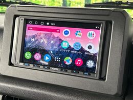 【ディスプレイオーディオ】視認性が高いディスプレイオーディオを装備♪操作性も良好で直感的なソース選択が可能です。