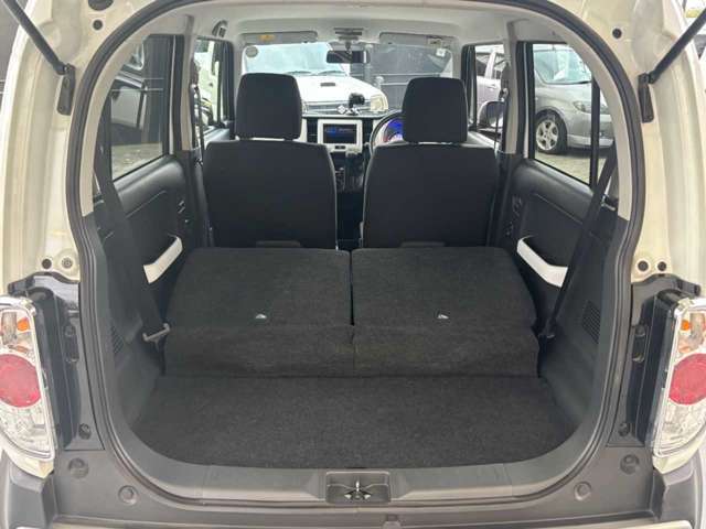 荷物などを載せる際にも、アレンジ次第で使い方の幅が広がります♪