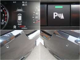 リヤバンパーに4つの超音波センサーを内蔵、車両後方にある障害物を検知。透明なガラスなども検知でき、コンビニの駐車場などでの衝突回避の後退時ブレーキサポートも搭載！