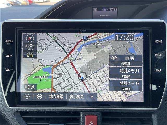 【純正ナビ】専用設計で車内の雰囲気にマッチ！ナビ利用時のマップ表示は見やすく、いつものドライブがグッと楽しくなります！
