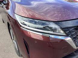 【LEDヘッドライト】LEDヘッドライトを装備しています