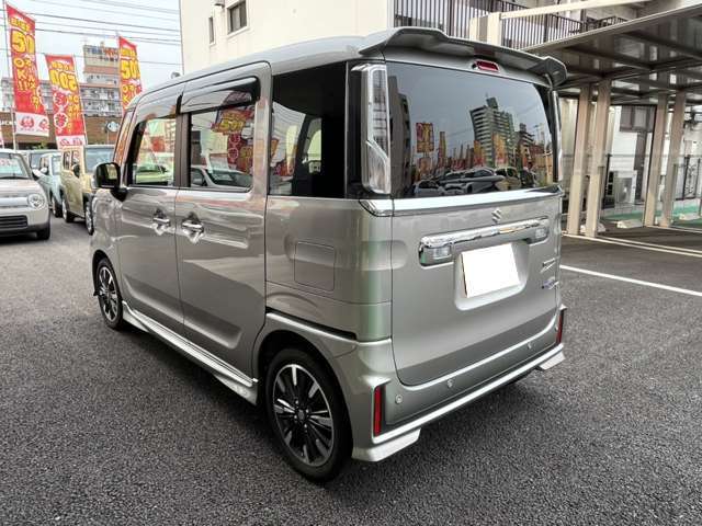 ◇軽スパは車検から整備、板金塗装と全ての工程を自社で行えます！車販だけでなくアフターフォローも当社にお任せください！低金利のローンもご用意してますのでお気軽にお問い合わせ下さい◇