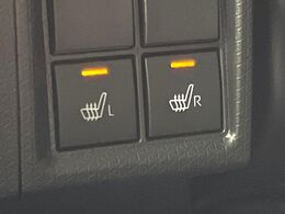 【シートヒーター】寒い日に重宝するシートヒーター！エアコンより早く温まってくれるので寒がりの人も安心ですね♪エアコンの温風は乾燥するから苦手、という方にもをおすすめです。