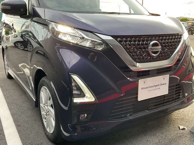 LEDライトは白色光で遠くまで明るく照らし、夜間の安全運転をサポートします