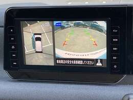 アラウンドビューモニター☆全方向見えるので駐車が苦手な方も安心です。