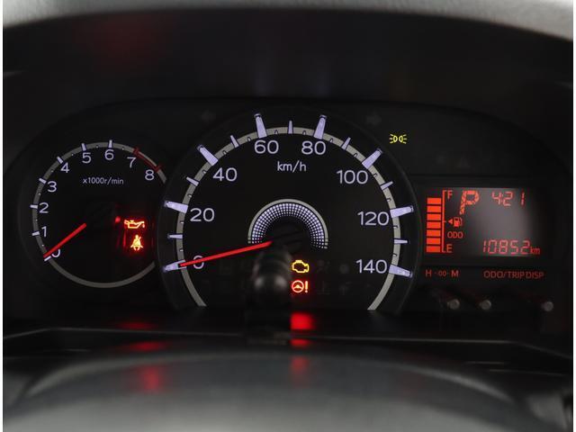 視認性に優れたメーターで、夜間走行も安心して運転できます！