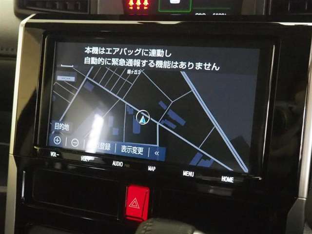 カーナビ搭載です。