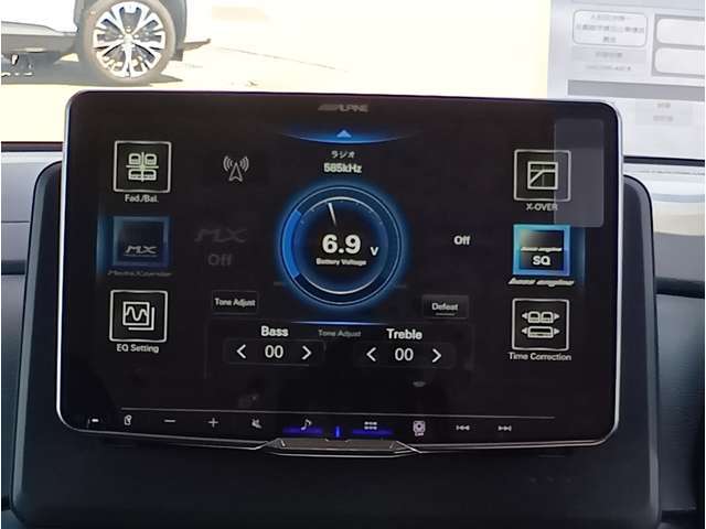 ALPINE製9インチ　ディスプレイオーディオ♪　大型のディスプレイで見やすく操作もし易い！(^^)！　ドライブも楽しさ倍増（*^_^*）