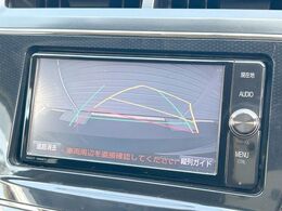 【バックカメラ】駐車時に後方がリアルタイム映像で確認できます。大型商業施設や立体駐車場での駐車時や、夜間のバック時に大活躍！運転スキルに関わらず、今や必須となった装備のひとつです！