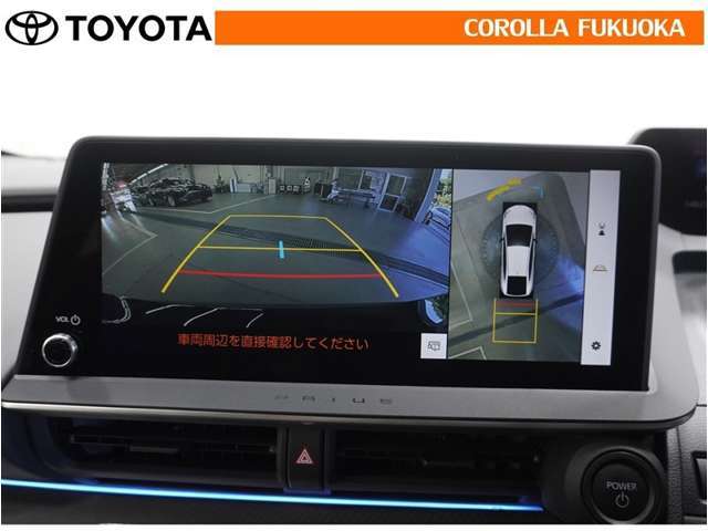 バックモニター付きなので後退時に後方映像が見えて安心。死角が減って思わぬ事故の防止にも役立ちます。