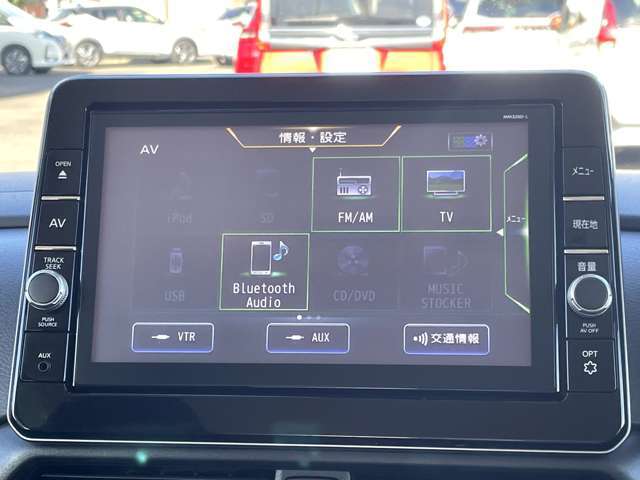 ＜ アラウンドビューモニター ＞前後左右にカメラがついているので、狭い道での確認や車庫入れが苦手な方もラクラクです！