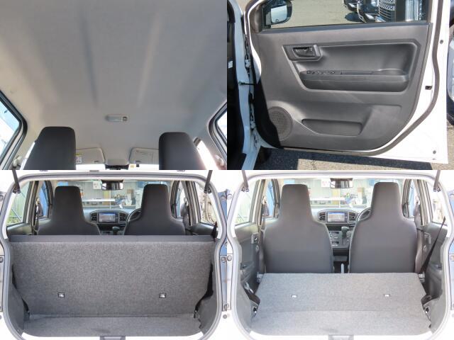 シートを倒せば、ラゲッジスペースがこんなにも広くなりますよ♪