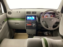 視界が広く運転しやすいように設計されています。